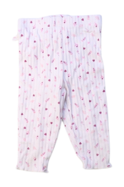 A Pink Casual Pants from Mori in size 3-6M for girl. (Front View)