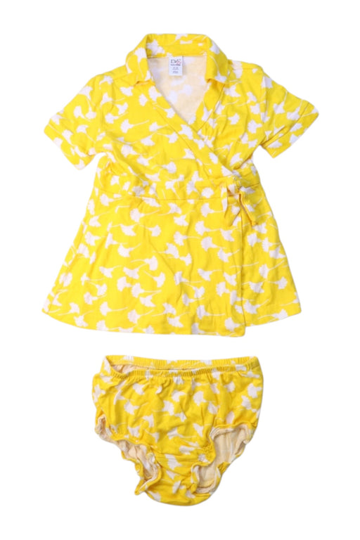 A Yellow Cover Ups from DVF Gap Kids in size 18-24M for girl. (Front View)