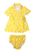 A Yellow Cover Ups from DVF Gap Kids in size 18-24M for girl. (Front View)