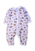 A Multicolour Long Sleeve Rompers from Petit Bateau in size 3-6M for girl. (Front View)