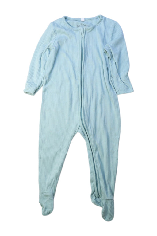 A Blue Onesies from Mori in size 3-6M for girl. (Front View)