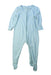 A Blue Onesies from Mori in size 3-6M for girl. (Front View)