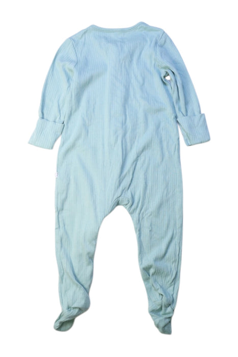 A Blue Onesies from Mori in size 3-6M for girl. (Back View)