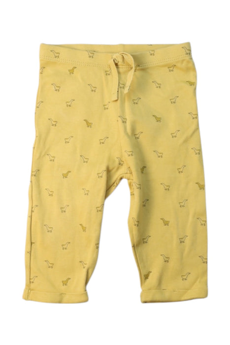 A Yellow Casual Pants from Pehr in size 3-6M for neutral. (Front View)