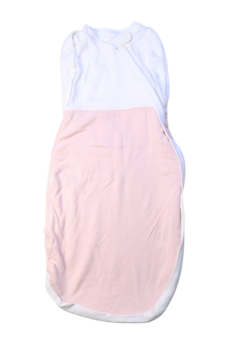 A White Sleepsacs from Mori in size O/S for girl. (Front View)