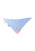 A Blue Bibs from Cheeky Chompers in size O/S for neutral. (Front View)