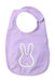 A Purple Bibs from Seed in size O/S for girl. (Front View)