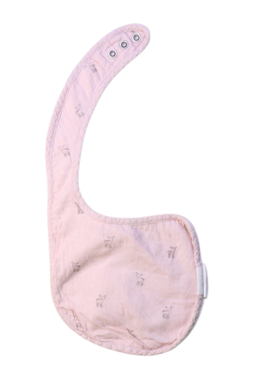 A Pink Bibs from Pehr in size 0-3M for girl. (Front View)