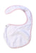 A Pink Bibs from Pehr in size 0-3M for girl. (Back View)