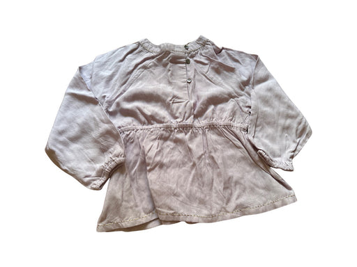 A Purple Long Sleeve Tops from Velveteen in size 4T for neutral. (Front View)