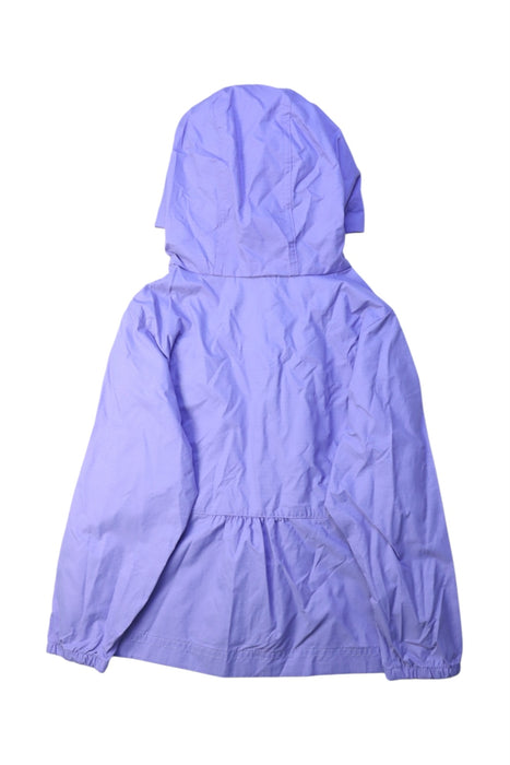 A Purple Rain Jackets from Columbia in size 4T for neutral. (Back View)
