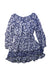 A Blue Long Sleeve Dresses from Polo Ralph Lauren in size 3T for girl. (Front View)