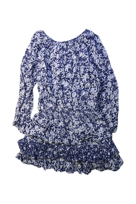 A Blue Long Sleeve Dresses from Polo Ralph Lauren in size 3T for girl. (Back View)