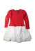 A Red Sweater Dresses from Polo Ralph Lauren in size 6T for girl. (Front View)
