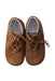 A Brown Booties from Pepa & Co. in size 18-24M for neutral. (Back View)