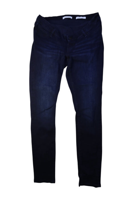 A Blue Jeans from Seraphine in size Maternity-L for maternity. (Front View)