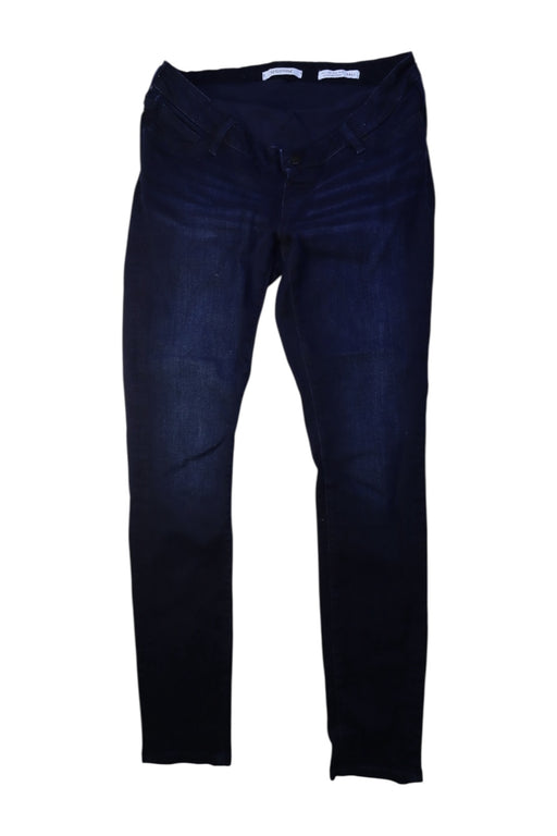 A Blue Jeans from Seraphine in size Maternity-L for maternity. (Front View)
