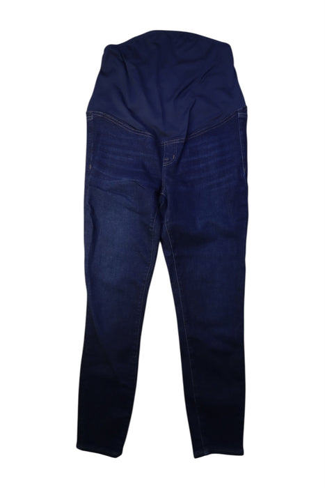A Blue Jeans from Madewell in size Maternity-L for maternity. (Front View)