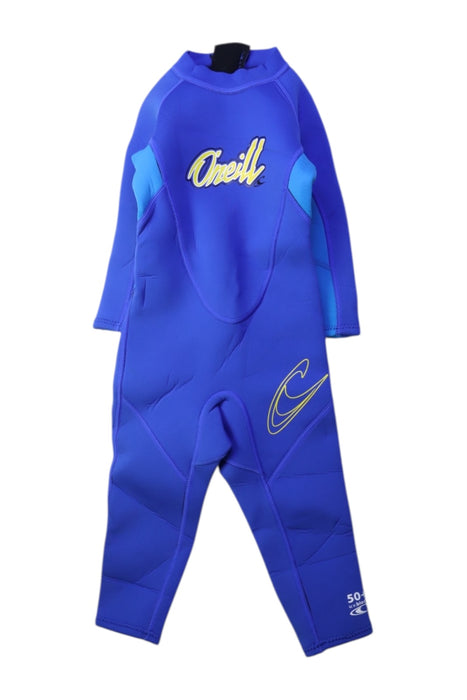 A Blue Wetsuits from O'Neill in size 12-18M for boy. (Front View)