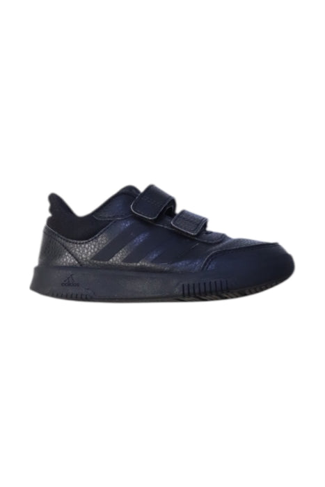 A Navy Sneakers from Adidas in size 5T for neutral. (Front View)