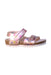 A Multicolour Sandals from Birkenstock in size 3T for girl. (Front View)