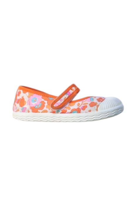 A Multicolour Flats from Jacadi in size 3T for girl. (Front View)