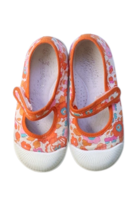 A Multicolour Flats from Jacadi in size 3T for girl. (Back View)