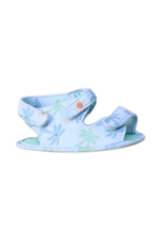 A Blue Sandals from tuc tuc in size 3-6M for neutral. (Front View)