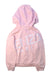 A Pink Zippered Sweatshirts from Kenzo in size 6T for girl. (Back View)