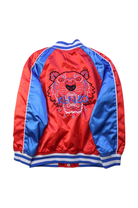 A Multicolour Lightweight Jackets from Kenzo in size 6T for girl. (Back View)