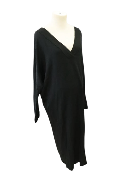 A Black Sweater Dresses from Hatch in size O/S for maternity. (Front View)