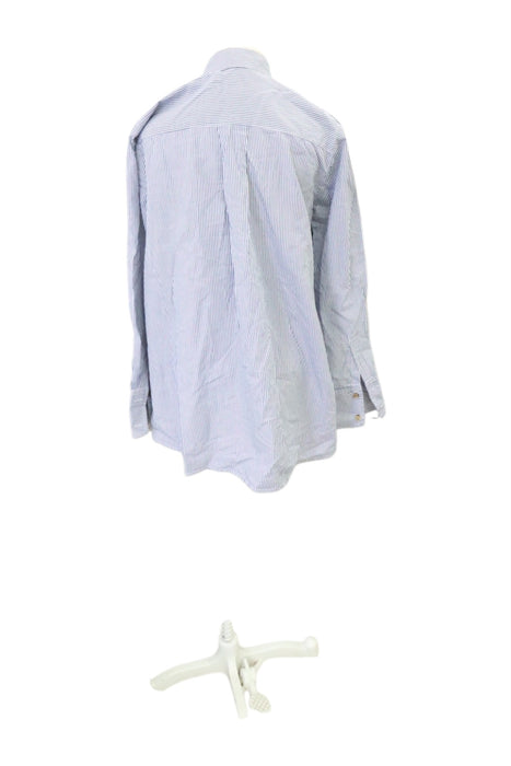 A Blue Long Sleeve Shirts from Hatch in size Maternity-XS for maternity. (Back View)