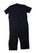 A Black Short Sleeve Jumpsuits from Hatch in size Maternity-XS for maternity. (Back View)