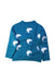 A Teal Knit Sweaters from Jacadi in size 4T for neutral. (Back View)