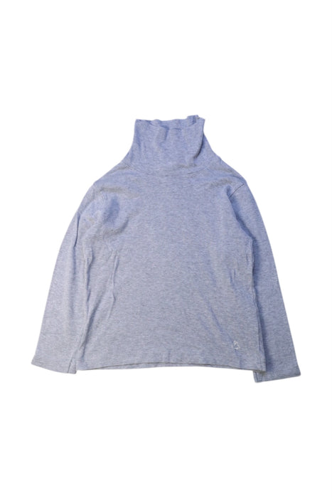A Grey Long Sleeve Tops from Petit Bateau in size 4T for neutral. (Front View)