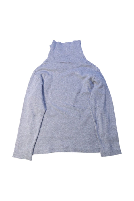 A Grey Long Sleeve Tops from Petit Bateau in size 4T for neutral. (Back View)