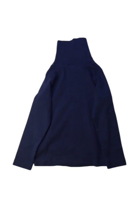 A Navy Long Sleeve Tops from Petit Bateau in size 4T for neutral. (Back View)