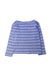 A Blue Long Sleeve Tops from Maison Labiche in size 6T for girl. (Front View)