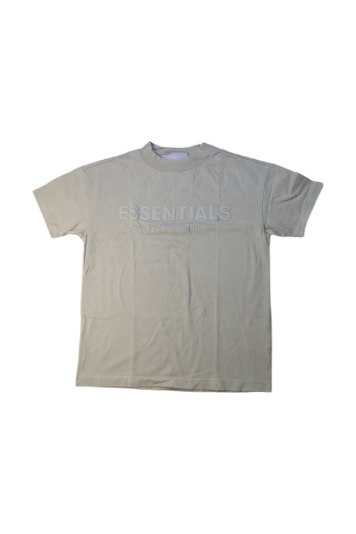 A Beige Short Sleeve T Shirts from Fear of God Essentials in size 8Y for neutral. (Front View)