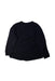 A Black Crewneck Sweatshirts from Beau Loves in size 8Y for girl. (Back View)