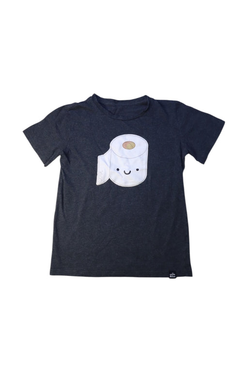 A Grey Short Sleeve T Shirts from Whistle & Flute in size 11Y for neutral. (Front View)