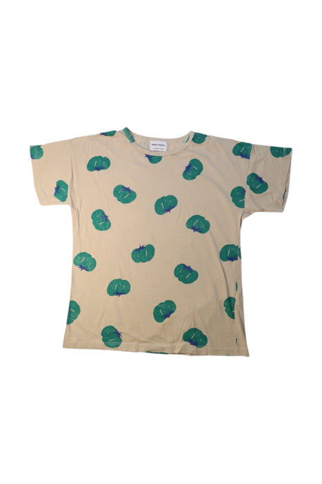 A Beige Short Sleeve T Shirts from Bobo Choses in size 8Y for neutral. (Front View)