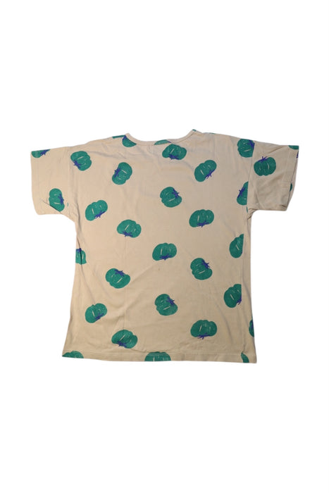 A Beige Short Sleeve T Shirts from Bobo Choses in size 8Y for neutral. (Back View)