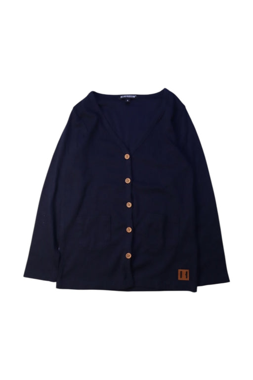 A Navy Cardigans from Beau Hudson in size 8Y for girl. (Front View)