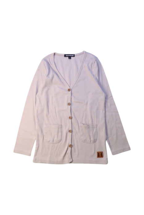 A Beige Cardigans from Beau Hudson in size 8Y for girl. (Front View)