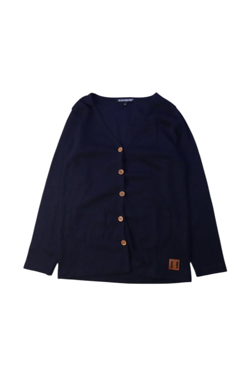 A Navy Cardigans from Beau Hudson in size 8Y for girl. (Front View)