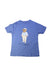 A Blue Short Sleeve T Shirts from Polo Ralph Lauren in size 8Y for boy. (Front View)