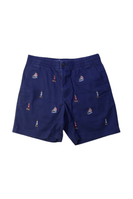 A Navy Shorts from Polo Ralph Lauren in size 12Y for boy. (Front View)