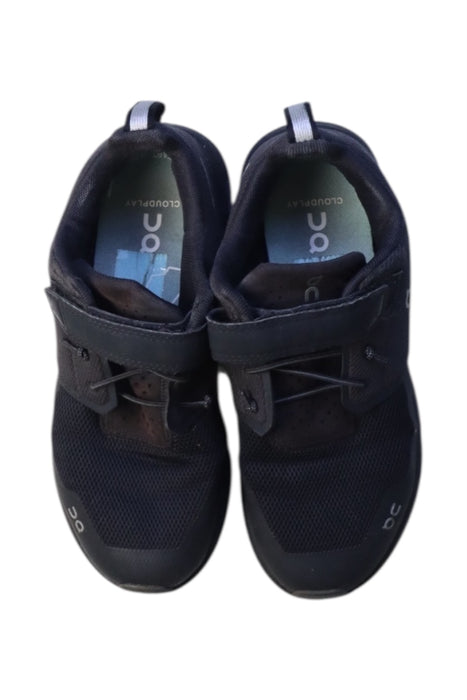 A Black Sneakers from On in size 7Y for neutral. (Back View)