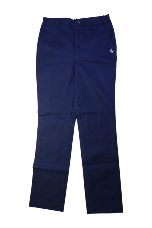 A Navy Dress Pants from Ferrari in size 12Y for boy. (Front View)
